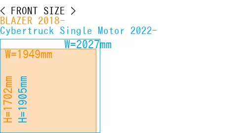 #BLAZER 2018- + Cybertruck Single Motor 2022-